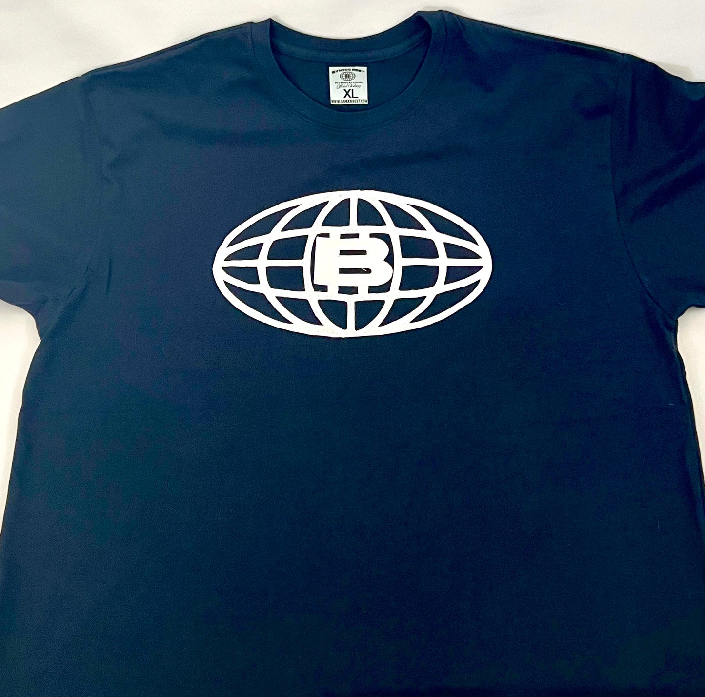 Navy international appliqué