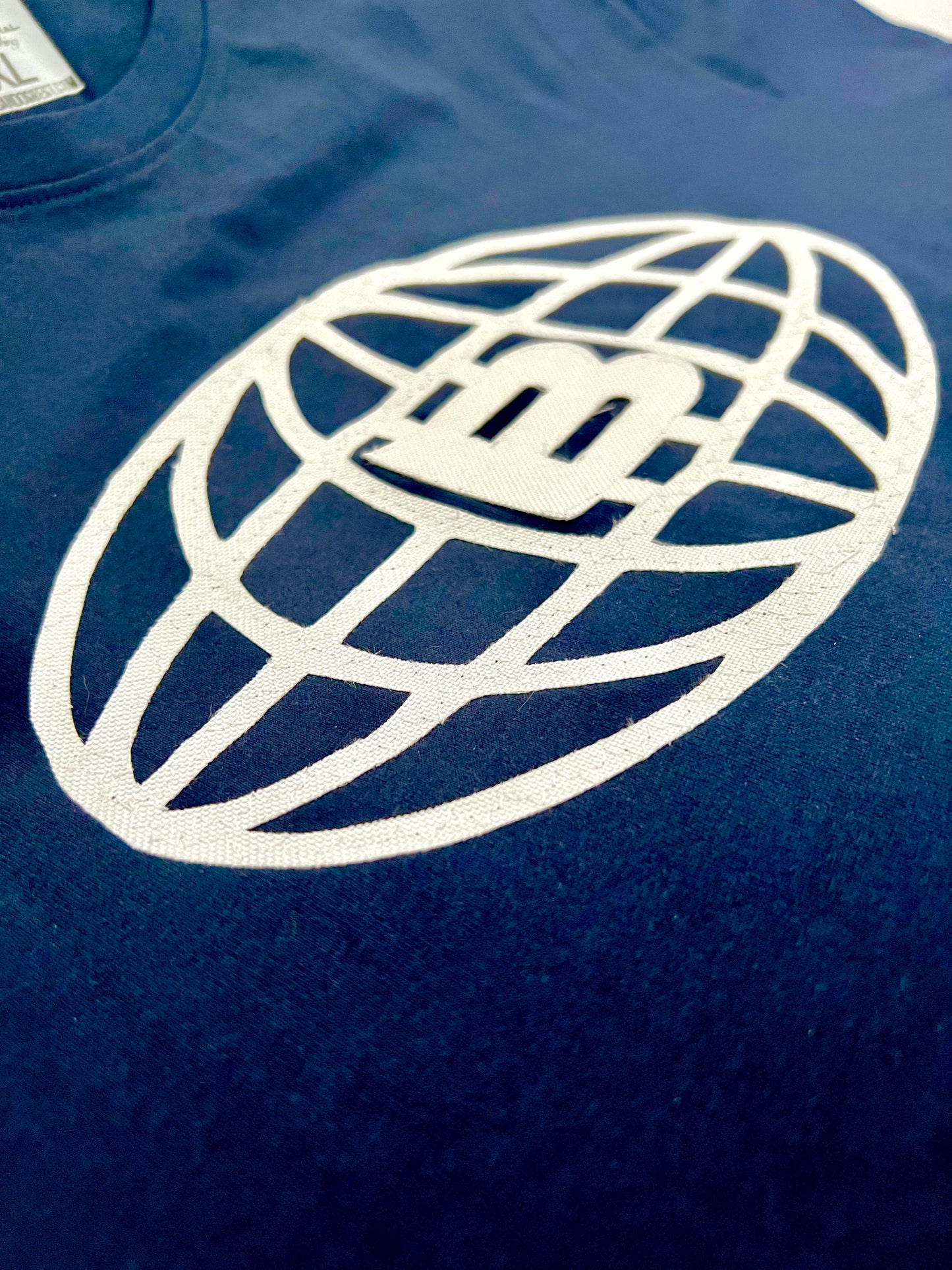 Navy international appliqué