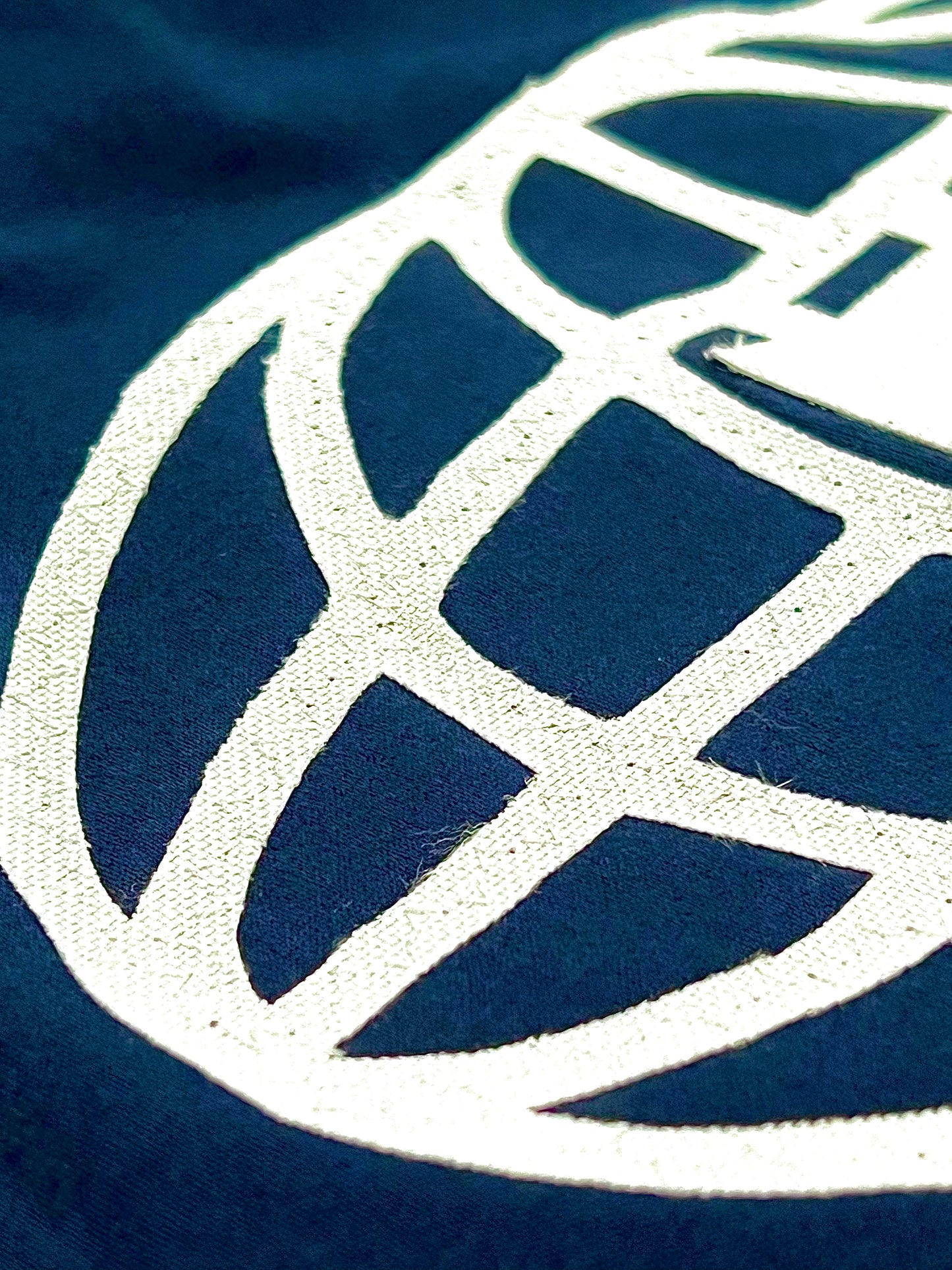 Navy international appliqué